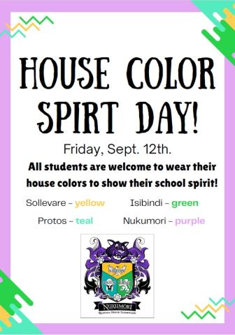 House Color Day Flyer