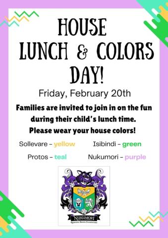House Color Day Flyer