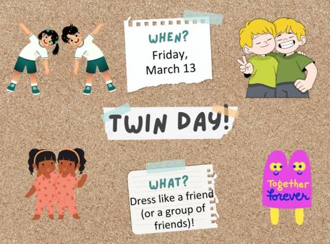 Twin Day flyer